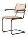 S 32 V / S 64 V Pure Materials Special Edition, Walnut, Black chrome, With armrests