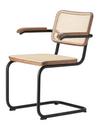 S 32 V / S 64 V Pure Materials Special Edition, Walnut, Matt black, With armrests