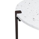 Tiptoe Side Table Pacifico/Venezia, Venezia, Dark varnished steel