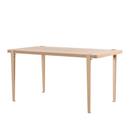 Balthazar Dining Table, Oak finish, TipToe x HEJU - Aurora pink
