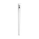 Tiptoe Table Leg, 75 cm, Cloudy white