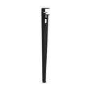 Tiptoe Table Leg, 75 cm, Graphite black