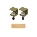 Tiptoe Wall Shelf, solid oak, Wall shelf 60 cm, TipToe x HEJU - Heather green