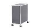 USM Haller Computer Trolley, USM matte silver