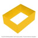 USM Metal Box Insert for USM Haller Extension Door, 75 x 35 x 35, Golden yellow RAL 1004