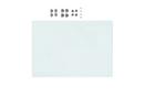 USM Haller Glass Divider Shelf (Tempered Glass) for USM Haller Shelves, 50 cm x 35 cm