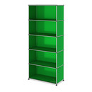 USM Haller Storage Unit open, USM green