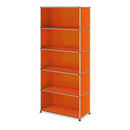 USM Haller Storage Unit open, Pure orange RAL 2004