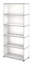 USM Haller Storage Unit open, Pure white RAL 9010