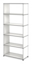 USM Haller Storage Unit without Rear Panels, Pure white RAL 9010