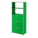 USM Haller Storage Unit with Drop-down Doors and Drawer, USM green