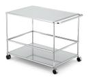 USM Haller Bar Trolley Type I, Light grey RAL 7035