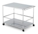 USM Haller Bar Trolley, USM matte silver