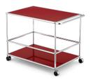 USM Haller Bar Trolley, USM ruby red