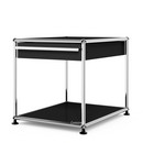 USM Haller Side Table with Drawer, Graphite black RAL 9011