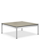 USM Haller Coffee Table, 100 x 100 cm, Linoleum, Pebble