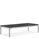 USM Haller Coffee Table, 150 x 75 cm, Fenix, Nero - Black