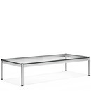 USM Haller Coffee Table, 150 x 75 cm, Glass, Transparent