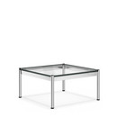 USM Haller Coffee Table, 75 x 75 cm, Glass, Transparent