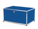 USM Haller Printer Container, 75 cm, Gentian blue RAL 5010, With feet