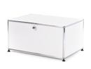 USM Haller Printer Container, 75 cm, Pure white RAL 9010, With feet