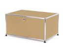 USM Haller Printer Container, 75 cm, USM beige, With feet