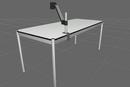 USM Flat Screen Swing Arm for USM Haller Table, USM Haller Table