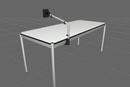 USM Flat Screen Support Arm for USM Haller Table, USM Haller Table