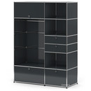 USM Haller Wardrobe Model I, Anthracite RAL 7016