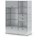 USM Haller Wardrobe Model I, USM matte silver