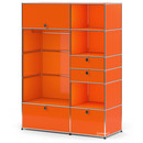 USM Haller Wardrobe Model I, Pure orange RAL 2004