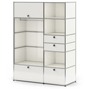 USM Haller Wardrobe Model I, Pure white RAL 9010