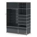 USM Haller Wardrobe Model II, Anthracite RAL 7016