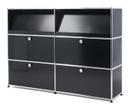 USM Haller Highboard L with Angled Shelves