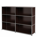 USM Haller Highboard L open, USM brown