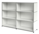 USM Haller Highboard L open, Pure white RAL 9010