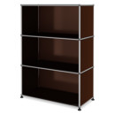 USM Haller Highboard M open, USM brown