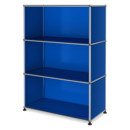 USM Haller Highboard M open, Gentian blue RAL 5010