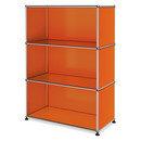 USM Haller Highboard M open, Pure orange RAL 2004