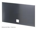 USM Haller Panel With Cable Cut-Out, 75 x 35 cm, Anthracite RAL 7016, Bottom centre