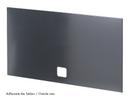 USM Haller Panel With Cable Cut-Out, 75 x 35 cm, Anthracite RAL 7016, Bottom centre