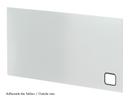 USM Haller Panel With Cable Cut-Out, 75 x 35 cm, Light grey RAL 7035, Bottom left