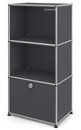 USM Haller Highboard for Kids with 1 Drop-down Door, Anthracite RAL 7016