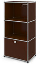 USM Haller Highboard for Kids with 1 Drop-down Door, USM brown