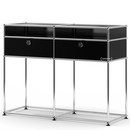 USM Haller Console Table, Graphite black RAL 9011