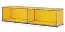 USM Haller Lowboard L open, Golden yellow RAL 1004