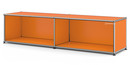 USM Haller Lowboard L open, Pure orange RAL 2004