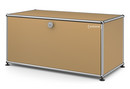 USM Haller Lowboard M, with 1 Drop-down Door, USM beige