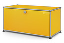 USM Haller Lowboard M, with 1 Drop-down Door, Golden yellow RAL 1004