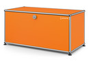 USM Haller Lowboard M, with 1 Drop-down Door, Pure orange RAL 2004